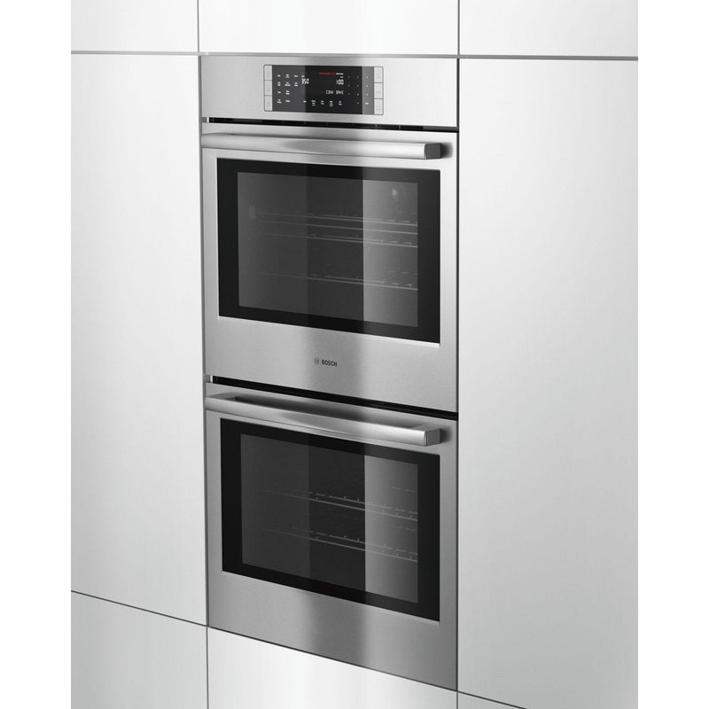 Bosch 30-inch, 9.2 cu. ft. Built-in Double Wall Oven with Convection HBL8651UC IMAGE 5