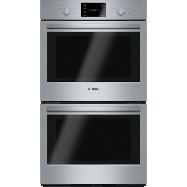 Bosch 30-inch, 9.2 cu. ft. Built-in Double Wall Oven with EcoClean™ HBL5551UC IMAGE 1