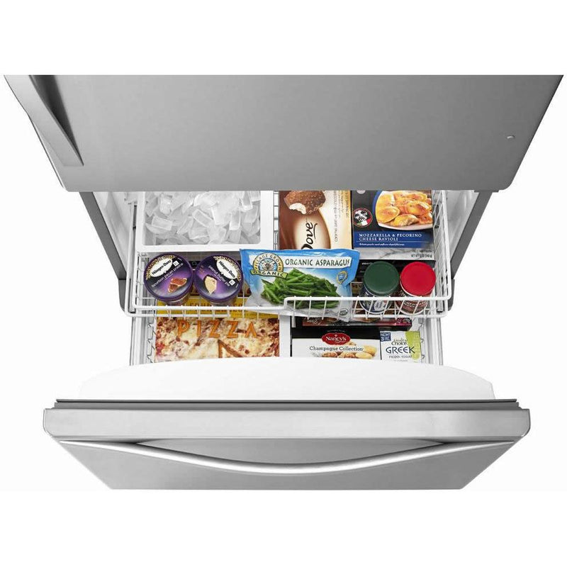 Whirlpool 30-inch, 18.7 cu. ft. Bottom Freezer Refrigerator with Ice WRB329DMBM IMAGE 4