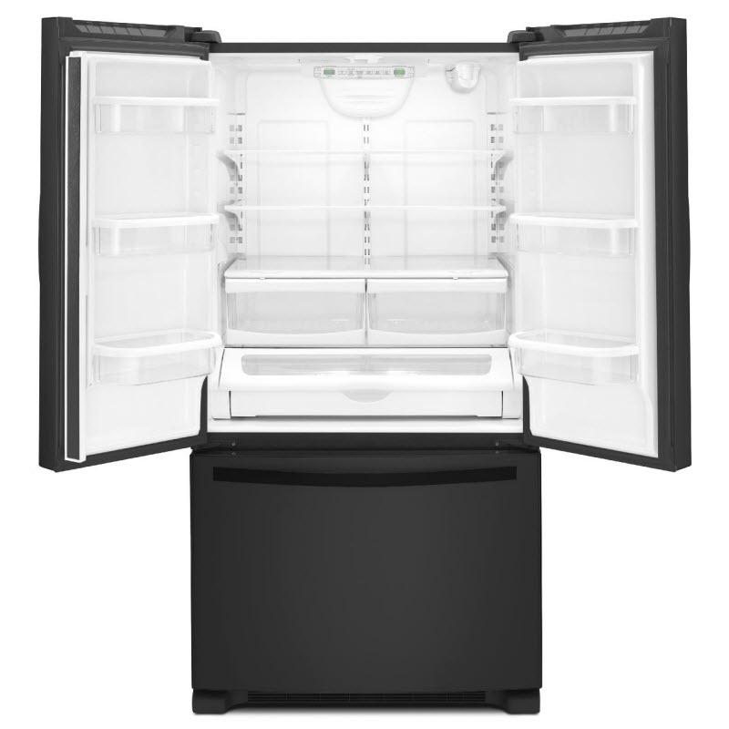 Whirlpool 36-inch, 19.6 cu. ft. Counter-Depth French 3-Door Refrigerator with Ice and Water WRF540CWBB IMAGE 2