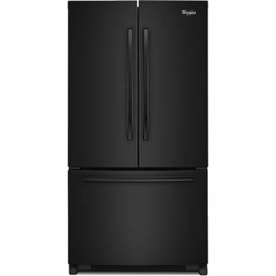 Whirlpool 36-inch, 24.8 cu. ft. French 3-Door Refrigerator with Ice and Water WRF535SWBB IMAGE 1