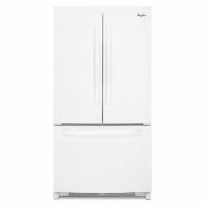Whirlpool 36-inch, 19.6 cu. ft. Counter-Depth French 3-Door Refrigerator with Ice and Water WRF540CWBW IMAGE 1