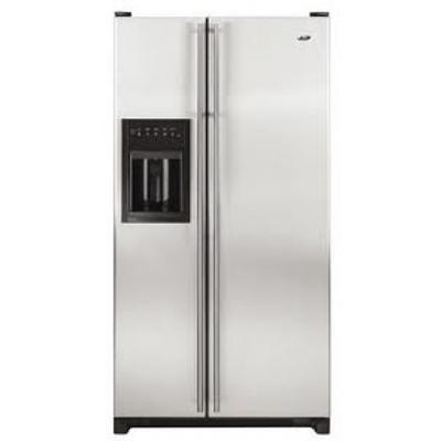 Whirlpool 36-inch, 23 cu. ft. Counter-Depth Side-by-Side Refrigerator with Ice and Water WGC2227HEKS (220V/HZ) IMAGE 1