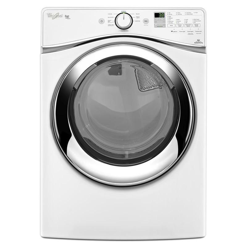 Whirlpool 7.4 cu. ft. Electric Dryer with Steam WED8740DW IMAGE 1