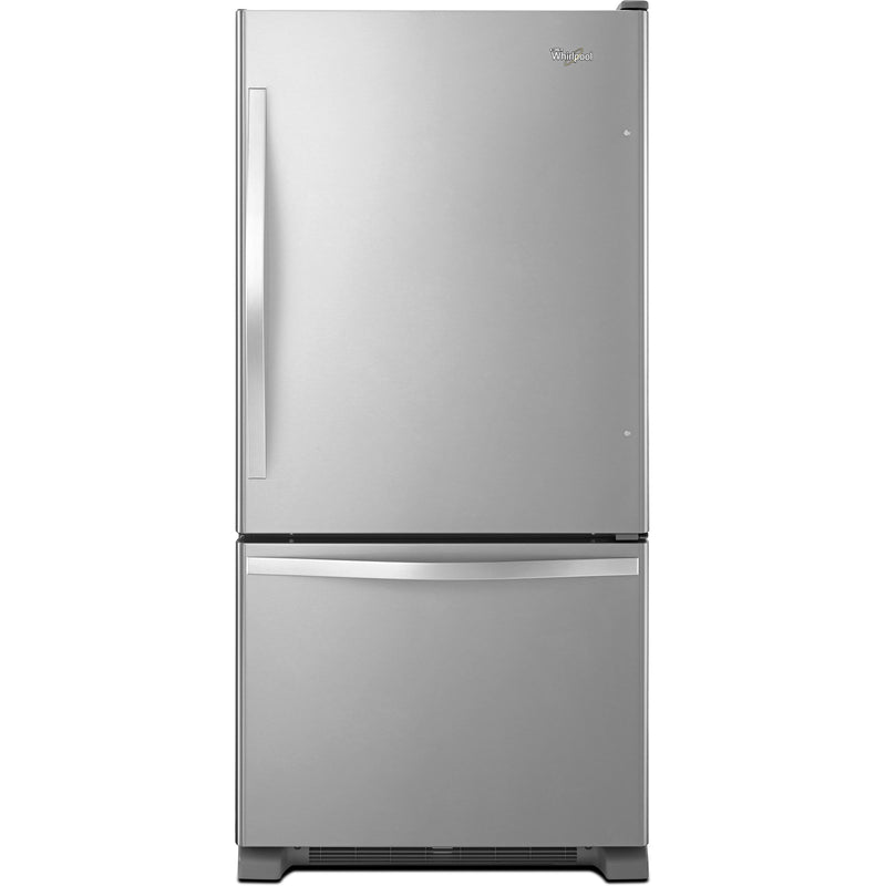 Whirlpool 30-inch, 18.6 cu. ft. Bottom Freezer Refrigerator WRB329RFBM IMAGE 1