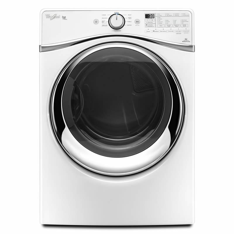 Whirlpool 7.3 cu. ft. Electric Dryer with EcoBoost™ Option WED97HEDW IMAGE 1