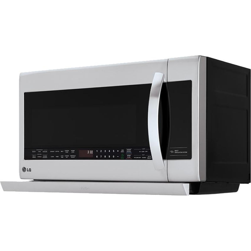 LG 30-inch, 2.2 cu. ft. Over-the-Range Microwave Oven with 2nd Generation Slide-Out ExtendaVent™ LMV2257ST IMAGE 6