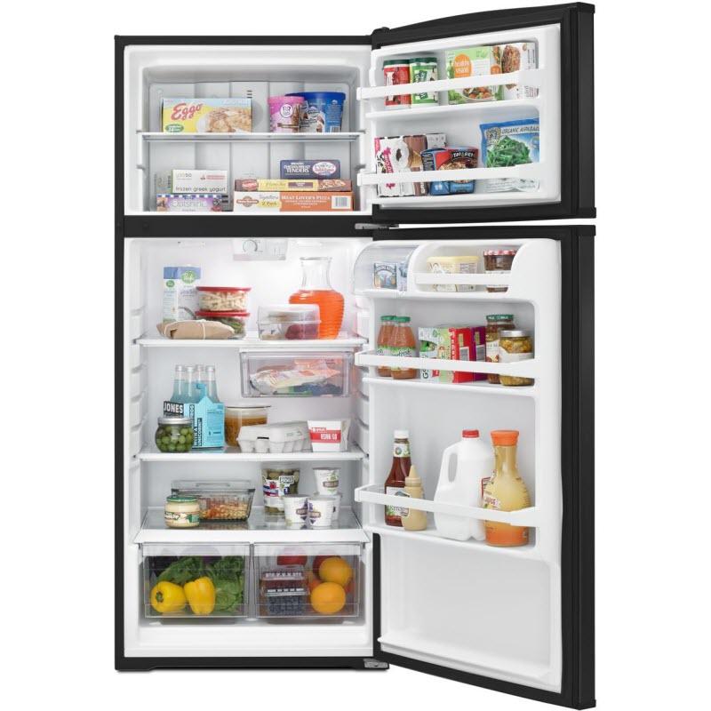 Whirlpool 28-inch, 16 cu. ft. Top Freezer Refrigerator WRT316SFDB IMAGE 5