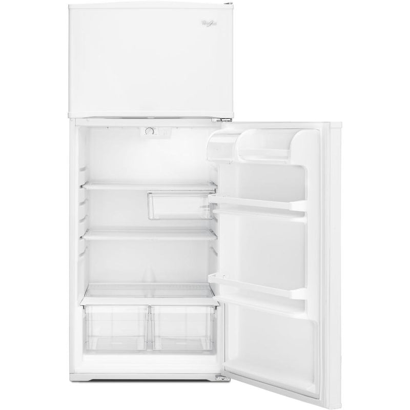 Whirlpool 28-inch, 16 cu. ft. Top Freezer Refrigerator WRT316SFDW IMAGE 2