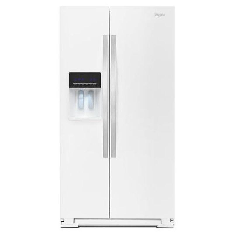 Whirlpool 36-inch, 25.6 cu. ft. Side-by-Side Refrigerator with Ice and Water WRS586FIDH IMAGE 1