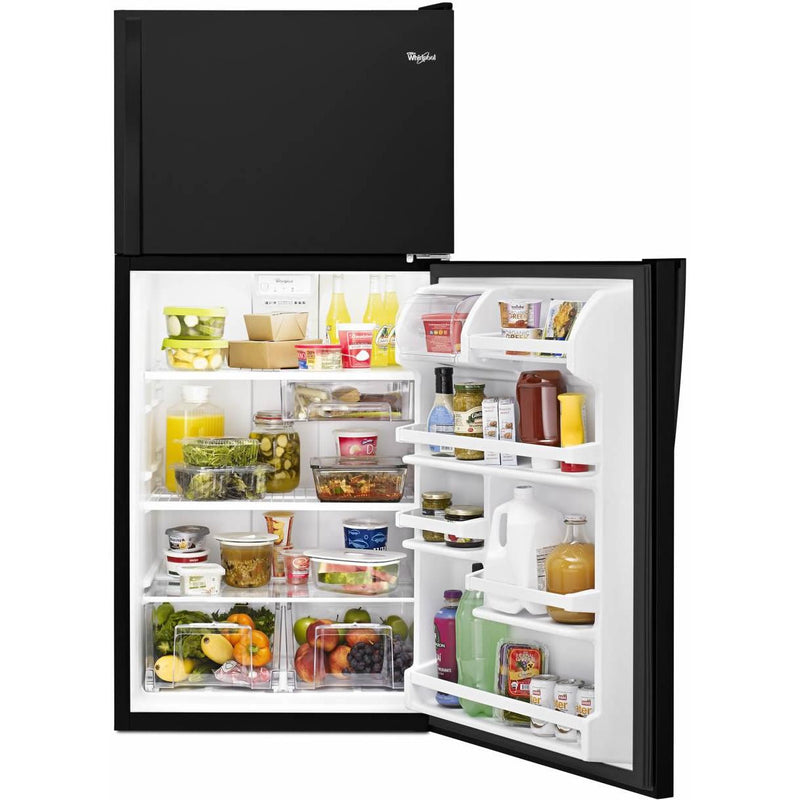 Whirlpool 30-inch, 18.2 cu. ft. Freestanding Top Freezer Refrigerator with Quiet Cooling WRT108FZDB IMAGE 7