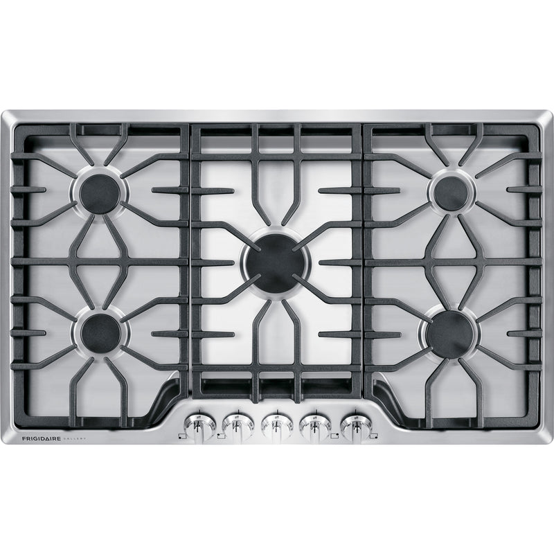 Frigidaire Gallery 36-inch Built-In Gas Cooktop FGGC3645QS IMAGE 1