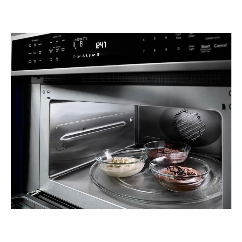KitchenAid 30-inch, 5 cu. ft. Built-in Combination Wall Oven with Convection KOCE500EWH IMAGE 7