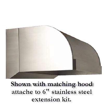Vent-A-Hood Ventilation Accessories Duct Kits BBE30SS IMAGE 2