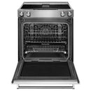 KitchenAid 30-inch Slide-In Electric Range KSEG950ESS IMAGE 4