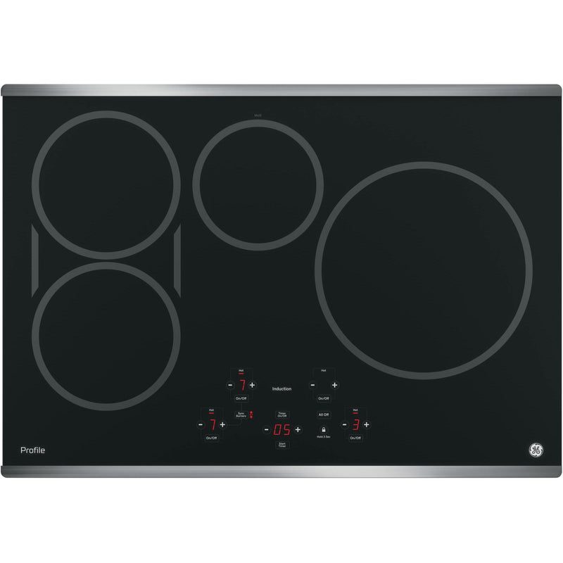 GE Profile 30-inch Built-In Induction Cooktop PHP9030SJSS IMAGE 2