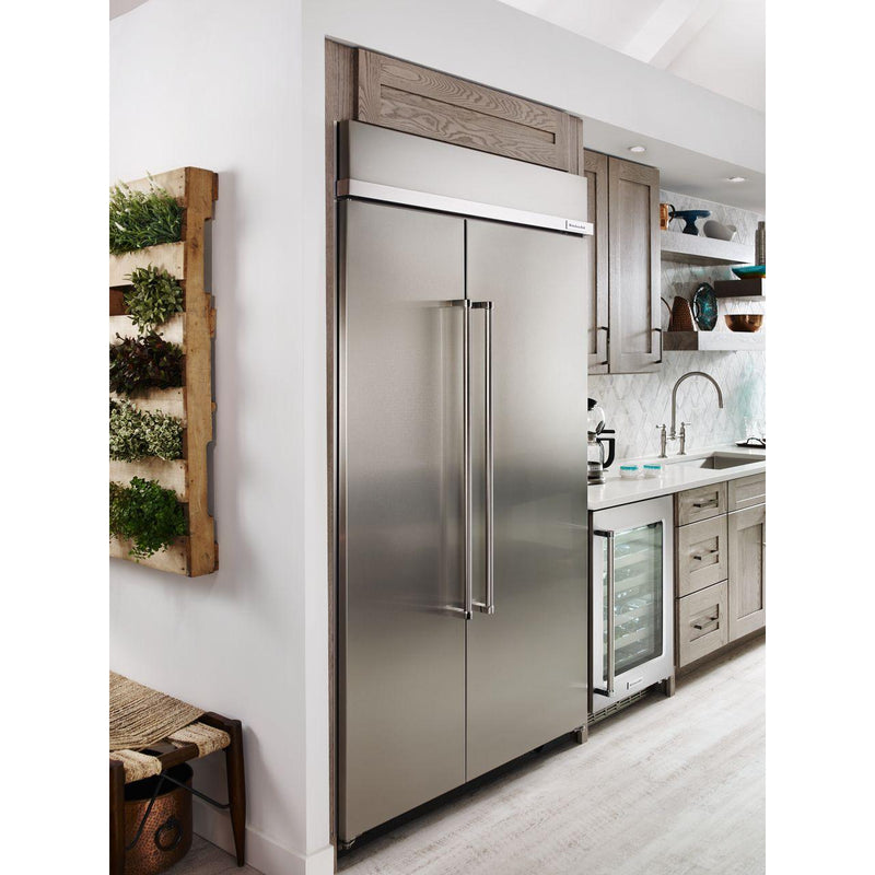 KitchenAid 48-inch, 30 cu. ft. Side-by-Side Refrigerator with ExtendFresh™ Plus KBSN608ESS IMAGE 12
