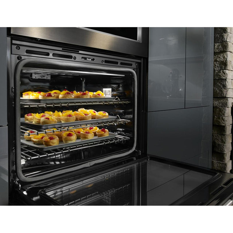 KitchenAid 30-inch, 5 cu. ft. Built-in Combination Wall Oven with Convection KOCE500EBS IMAGE 3