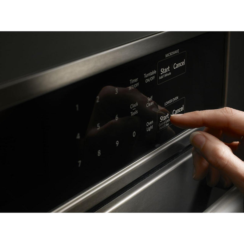 KitchenAid 30-inch, 5 cu. ft. Built-in Combination Wall Oven with Convection KOCE500EBS IMAGE 8