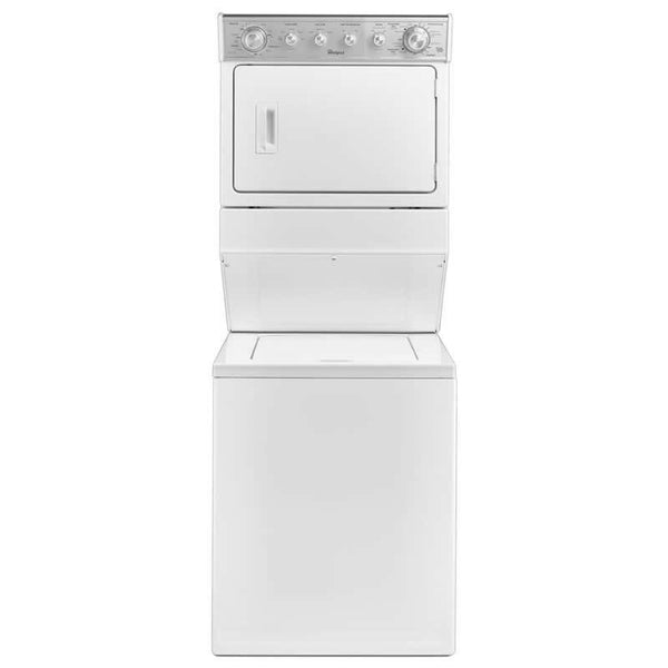 Whirlpool Stacked Washer/Dryer Electric Laundry Center WET4027EW IMAGE 1