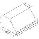 Vent-A-Hood 30-inch Wall Mount Range Hood SLXH18-230SS IMAGE 2