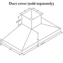 Vent-A-Hood 60-inch Ceiling Mount Range Hood EPITH18-460SS IMAGE 2