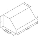 Vent-A-Hood 66-inch Under-Cabinet Range Hood PRXH18-M66SS IMAGE 2