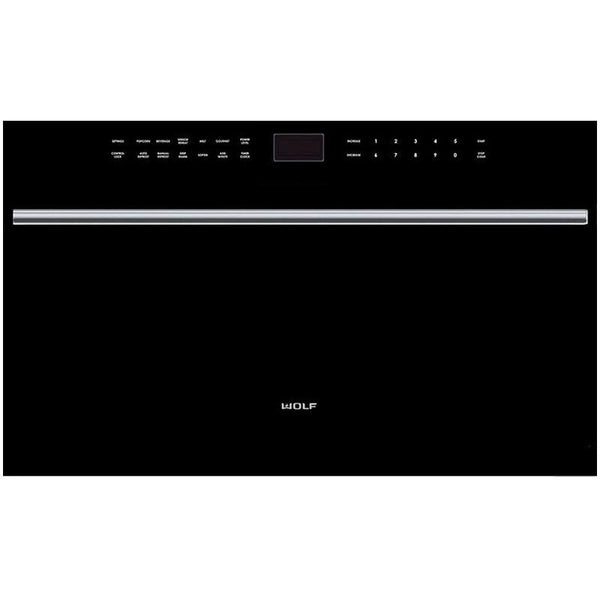 Wolf 30-inch, 1.6 cu. ft. Built-In Microwave Oven MDD30CM/B/TH IMAGE 1