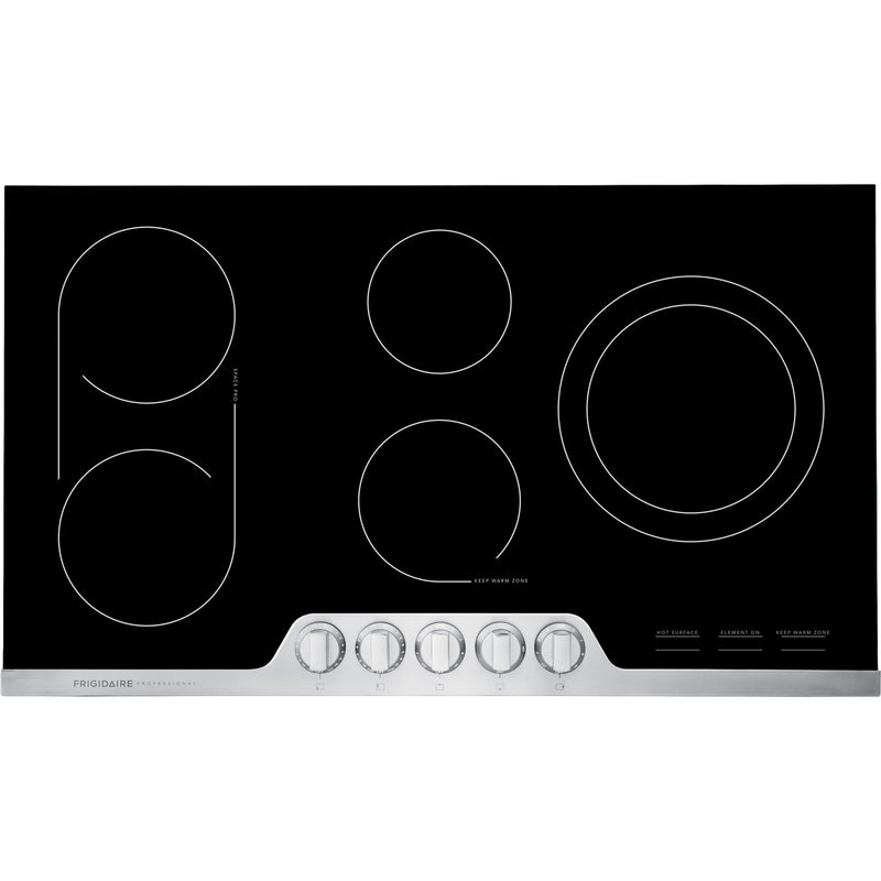 Frigidaire Professional 36-inch Built-In Electric Cooktop FPEC3677RF IMAGE 1