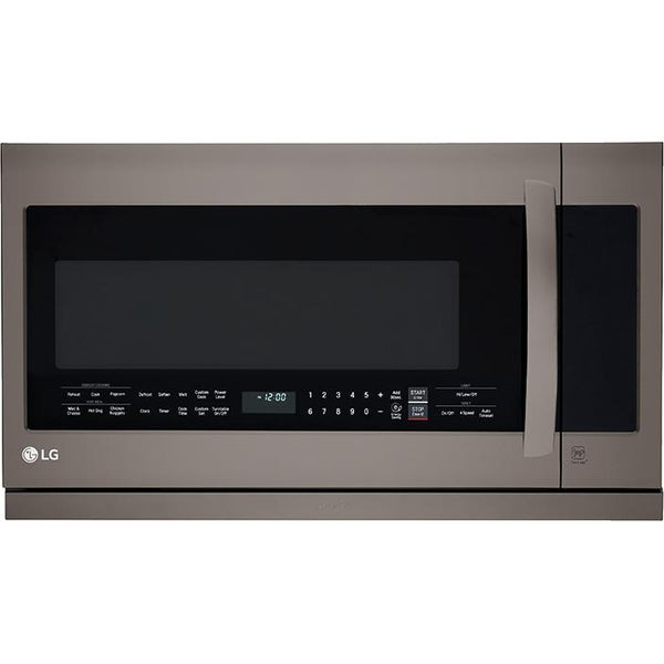 LG 30-inch, 2.2 cu. ft. Over-the-Range Microwave Oven with 2nd Generation Slide-Out ExtendaVent™ LMV2257BD IMAGE 1