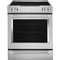 KitchenAid 30-inch Slide-In Electric Range YKSEB900ESS IMAGE 1