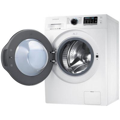Samsung 2.6 cu. ft. Front Loading Washer with Steam WW22K6800AW/A2 IMAGE 4