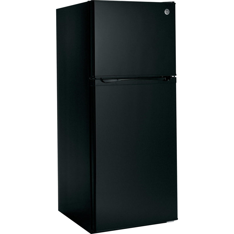 GE 24-inch, 11.6 cu. ft. Top Freezer Refrigerator GPE12FGKBB IMAGE 2