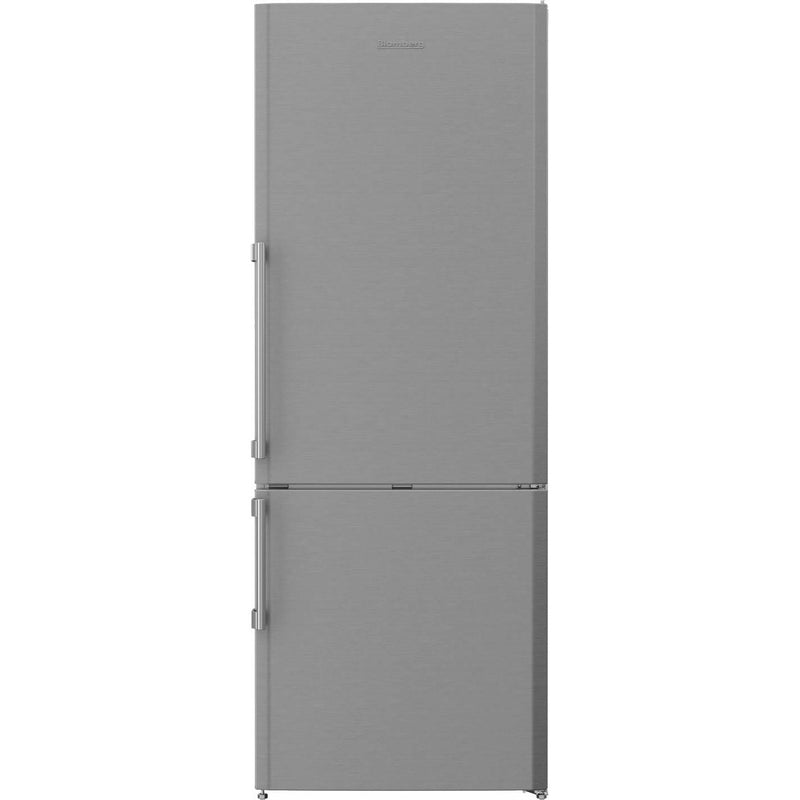 Blomberg 28-inch, 16.4 cu. ft. Bottom Freezer Refrigerator with Ice Maker BRFB 1522 SS IMAGE 1