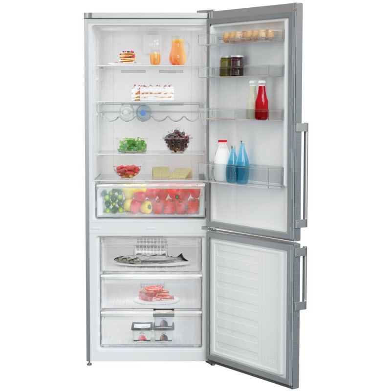 Blomberg 28-inch, 16.8 cu. ft. Bottom Freezer Refrigerator BRFB 1512 SS IMAGE 3