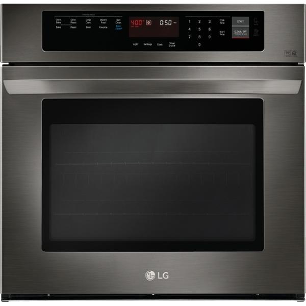 LG 30-inch, 4.7 cu. ft. Built-in Single Wall Oven with Convection LWS3063BD IMAGE 1