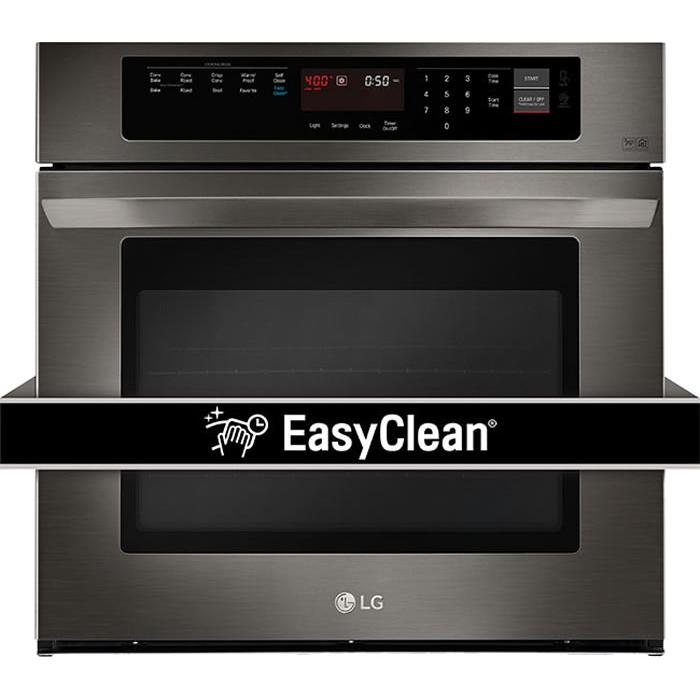 LG 30-inch, 4.7 cu. ft. Built-in Single Wall Oven with Convection LWS3063BD IMAGE 2