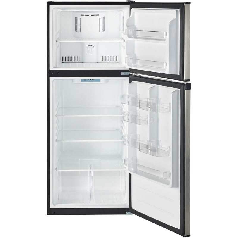 Moffat 24-inch, 11.55 cu. ft. Top Freezer Refrigerator MPE12FSKSB IMAGE 2