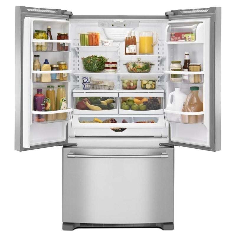 Maytag 36-inch, 25.19 cu. ft. French 3-Door Refrigerator with Ice MFF2558FEZ IMAGE 3