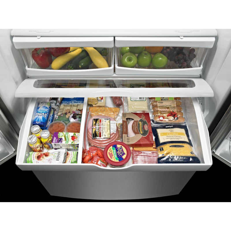 Maytag 36-inch, 25.19 cu. ft. French 3-Door Refrigerator with Ice MFF2558FEZ IMAGE 5
