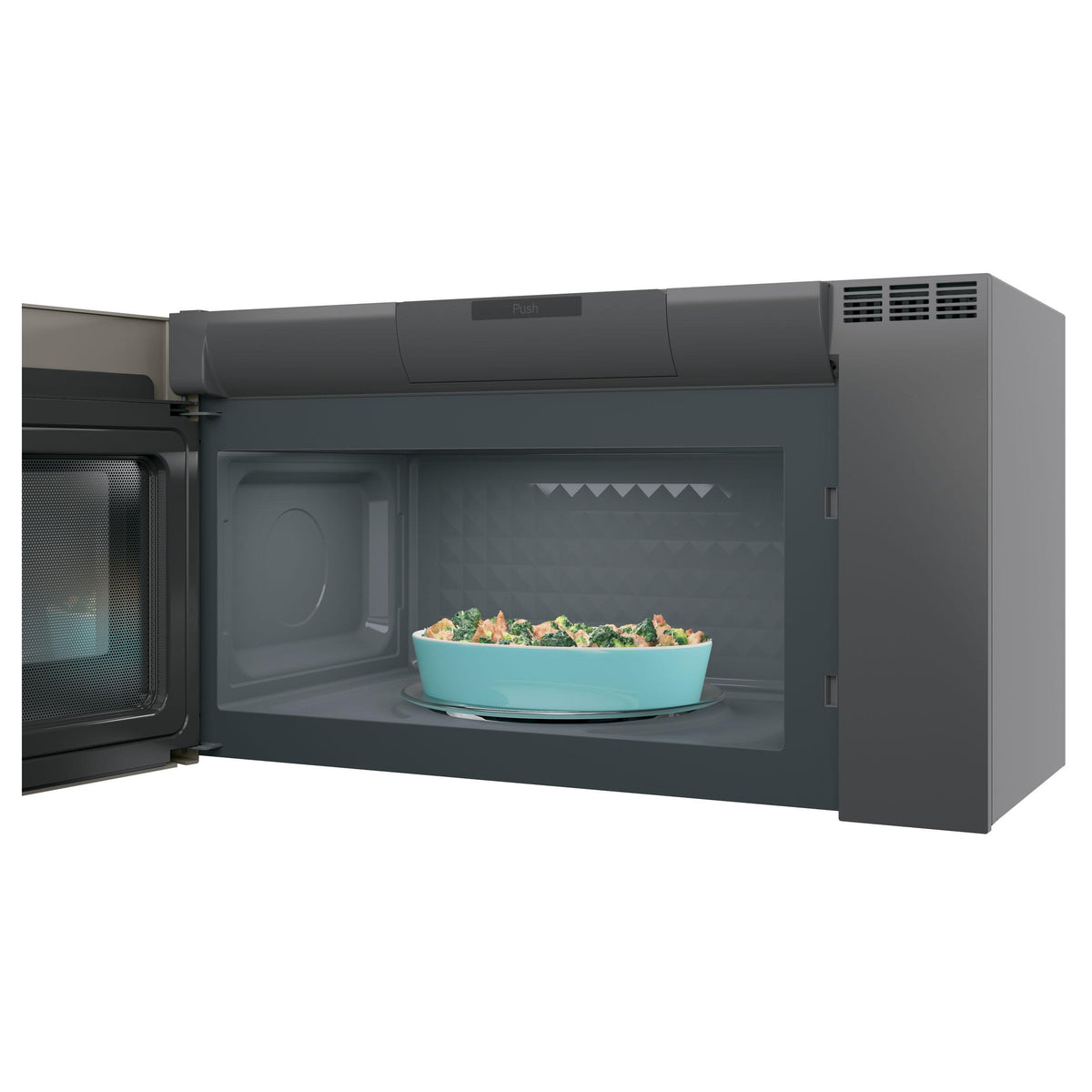 GE Profile 30-inch, 2.1 cu. ft. Over-the-Range Microwave Oven with Che