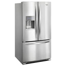 Whirlpool 36-inch, 24.7 cu. ft. French 3-Door Refrigerator with Ice and Water Dispensing System WRF555SDFZ IMAGE 2