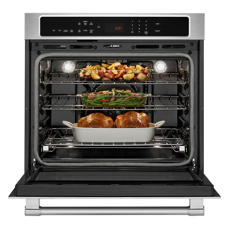 Maytag 27-inch, 4.3 cu. ft. Built-in Single Wall Oven with Convection MEW9527FZ IMAGE 2