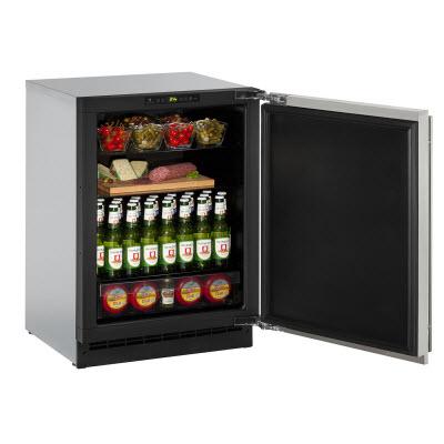 U-Line 24-inch, 4.9 cu. ft. Compact Refrigerator U-2224RS-00B IMAGE 2