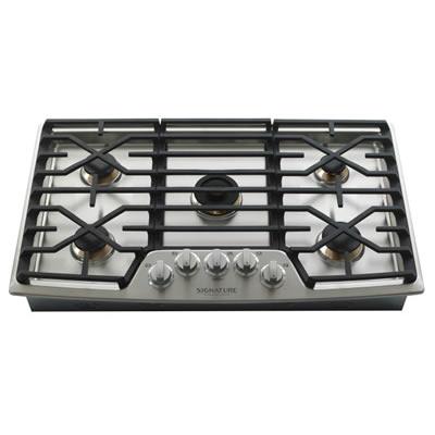 Signature Kitchen Suite 36-inch Built-In Gas Cooktop UPCG3654ST IMAGE 1