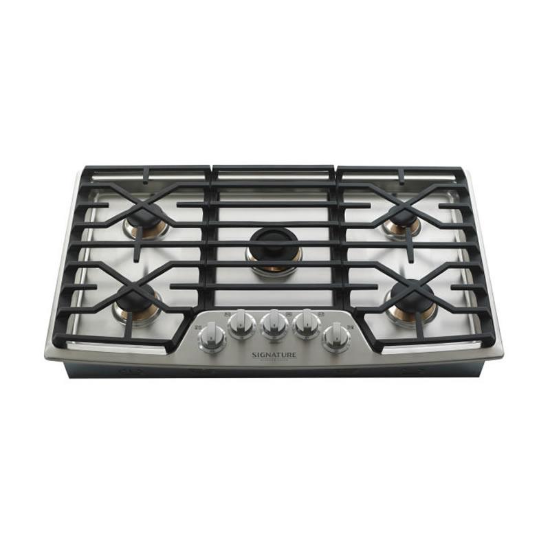 Signature Kitchen Suite 36-inch Built-In Gas Cooktop UPCG3654ST IMAGE 7
