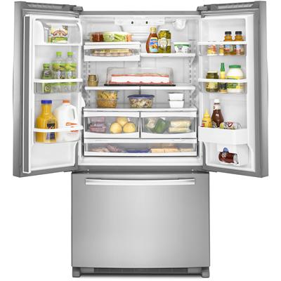 Whirlpool 36-inch, 24.8 cu. ft. French 3-Door Refrigerator with Ice and Water GX5FHDXVY IMAGE 2