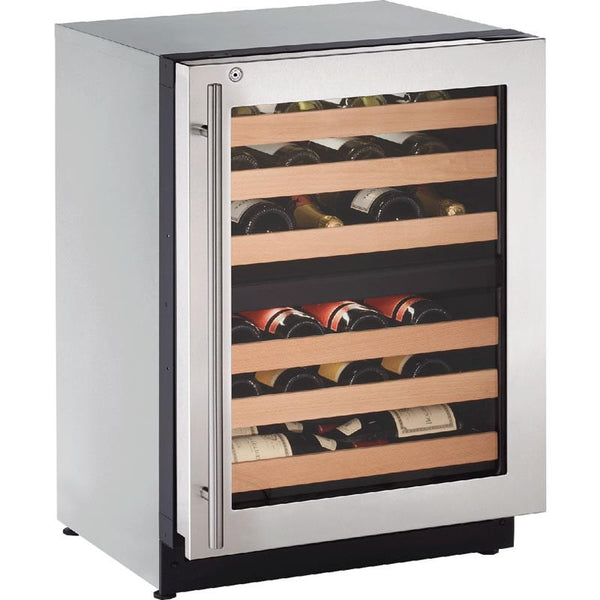 U-Line 4.7 cu. ft. 43-bottle Freestanding Wine Cooler U-2224ZWCS-13B IMAGE 1