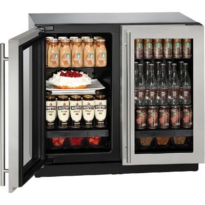 U-Line 36-inch, 6.9 cu. ft. Compact Refrigerator U-3036RRGLS-00B IMAGE 2