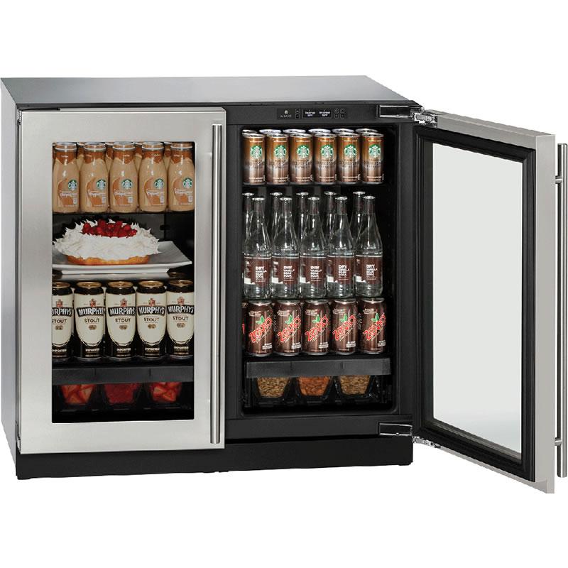 U-Line 36-inch, 6.9 cu. ft. Compact Refrigerator U-3036RRGLS-00B IMAGE 4